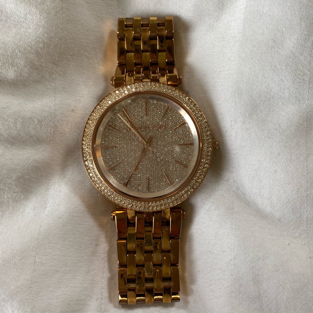 Michael Kors women’s rose gold watch